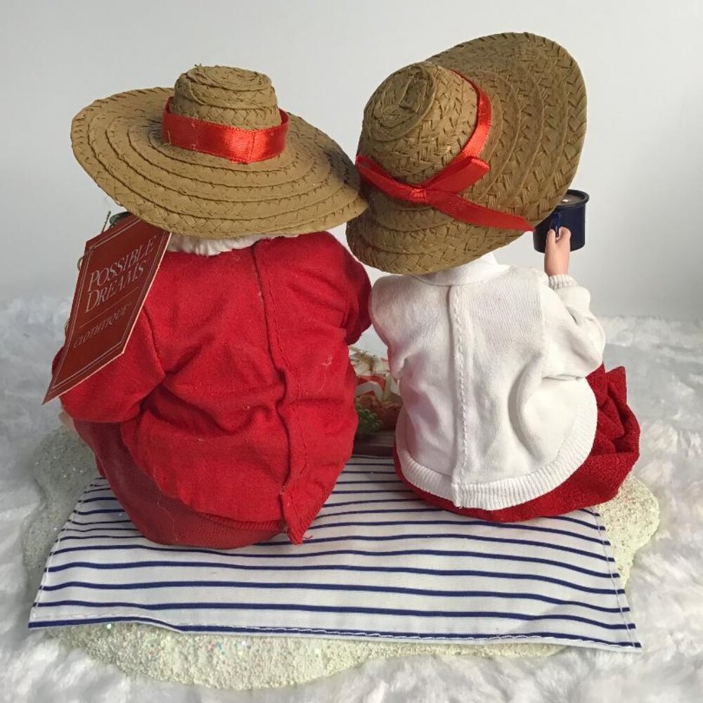 Clothtique Possible Dreams 'Life is a Picnic' 2023 Santa Figure 6012189 - NEW - Picture 10 of 11